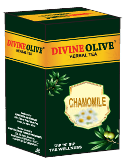 chamomile divine olive herbal tea